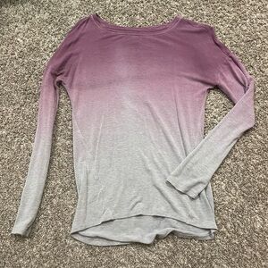 Ombré Long Sleeve Knit